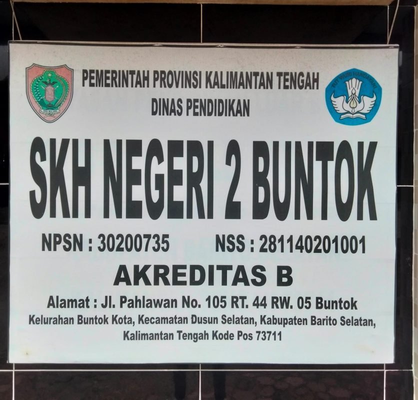 Banner Informasi Sekolah